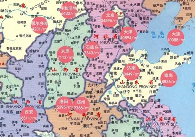 上海热线房产频道--全国房价地图:你的工资一个