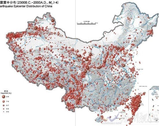 上海热线房产频道-- 揭秘中国地震危险度最高1