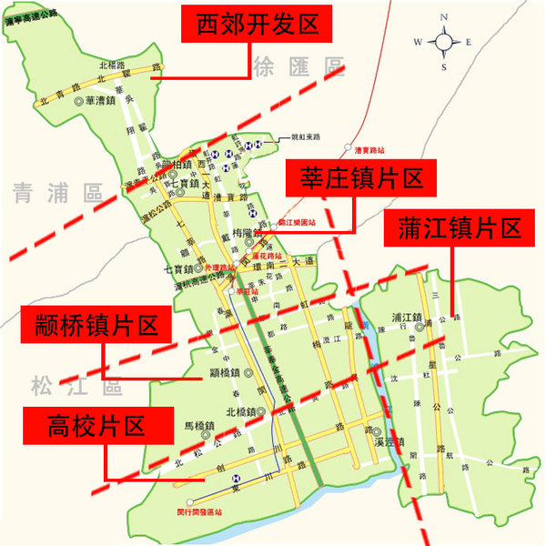 上海热线房产频道--闵行区欲打通58条断头路 三