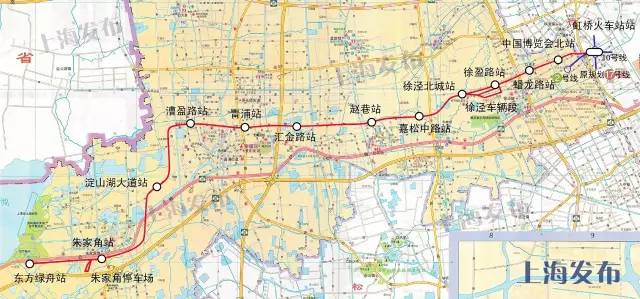 上海热线房产频道--17号线12站最新进展 市区